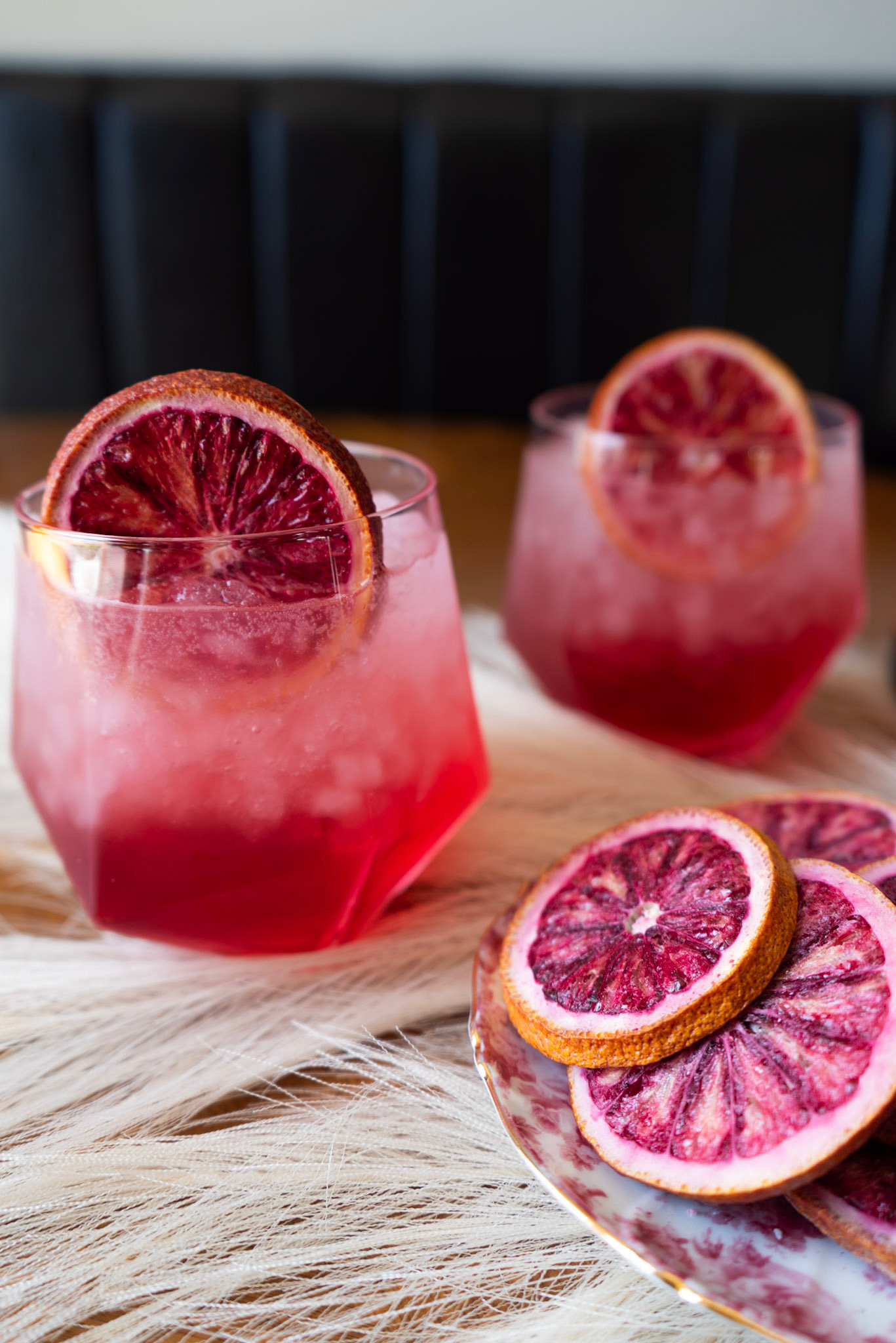 Blood Orange beauty in drinks